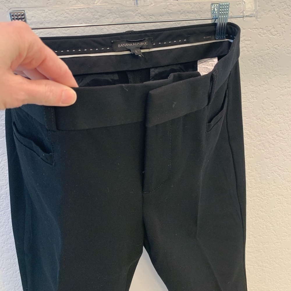 Banana Republic Black Sloan Pant